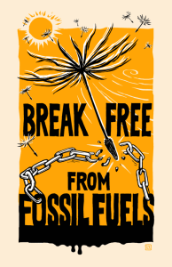 Break Free from Fossil Fuels logo