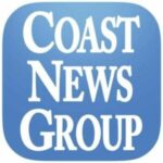 Text says "Coast News Group" over blue background.