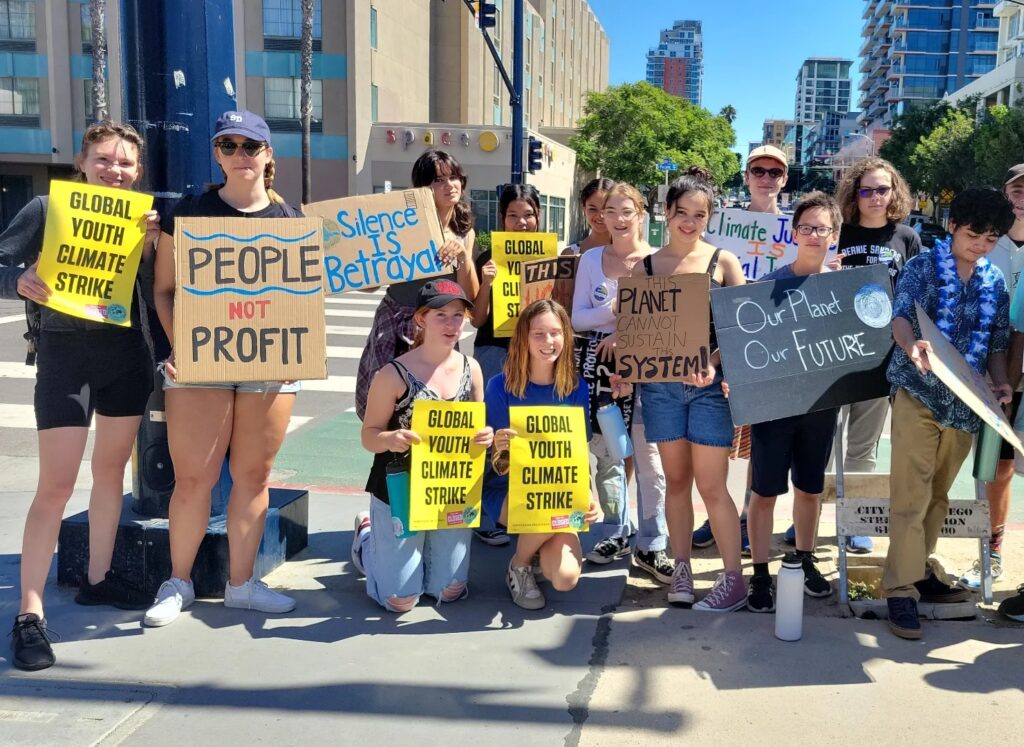 Youth Climate Strike group