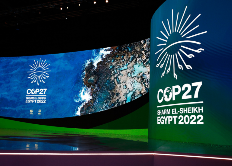 COP 27 stage