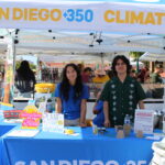 Youth tabling for SanDiego350