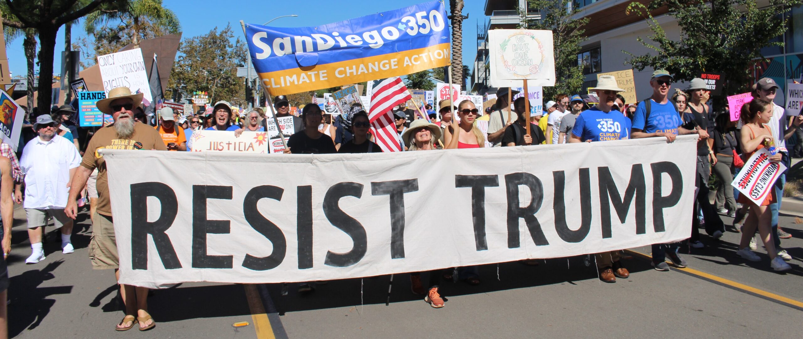 Marched with No Kings Day and other mobilizations