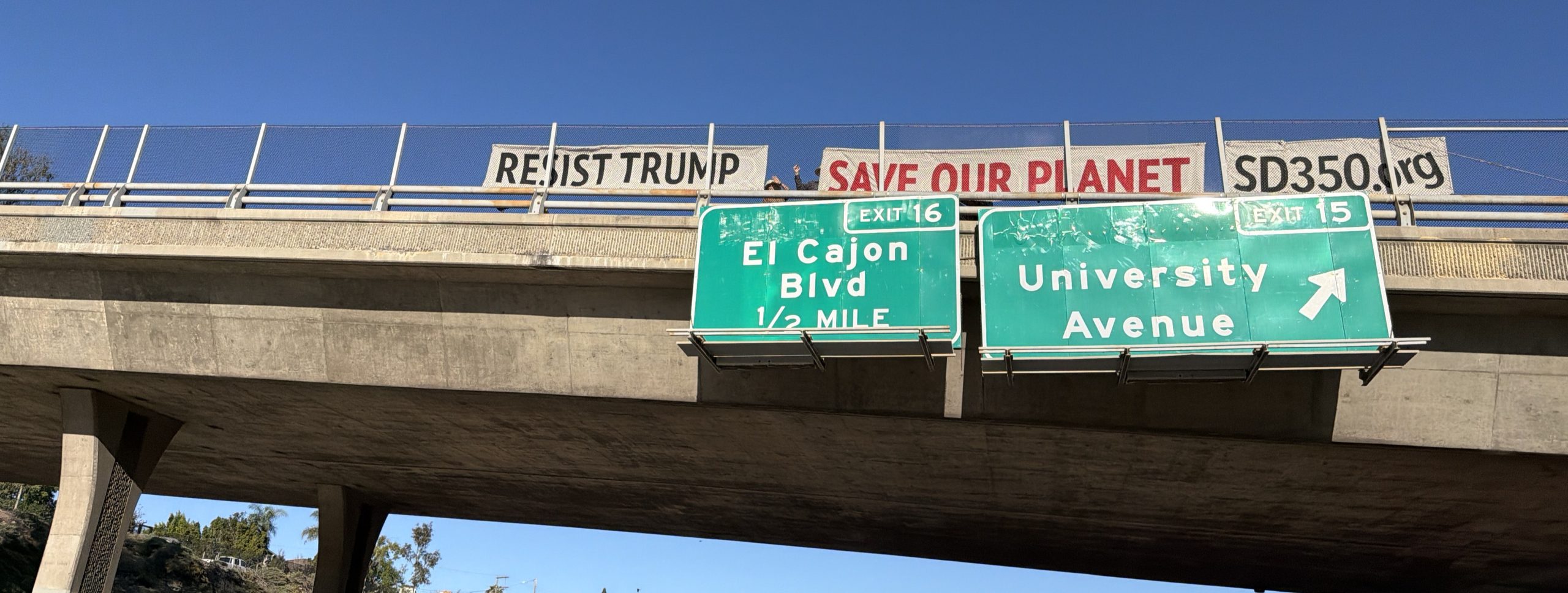 Held over 20 banner drop events